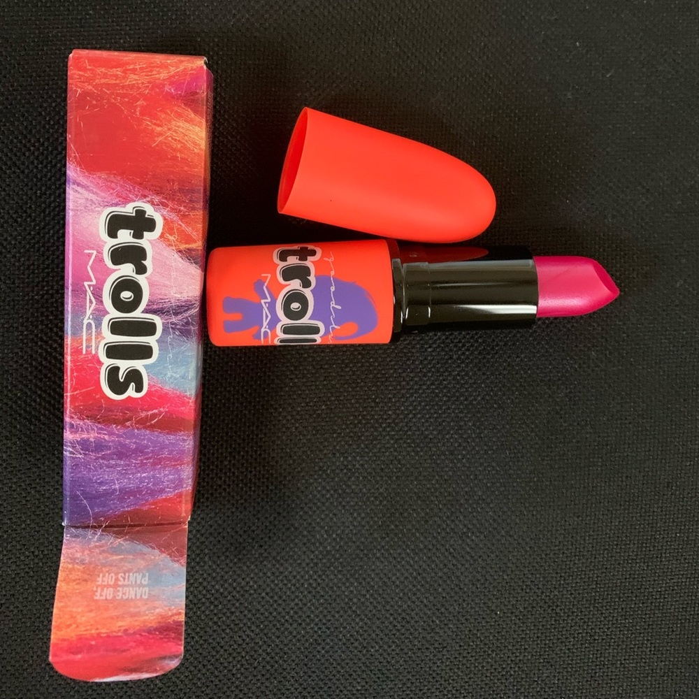 MAC Trolls Frost Lipstick in “Dance off Pants off”